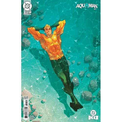 AQUAMAN (2025) # 11 COVER D OZGUR YILDIRIM CARD STOCK VARIANT (DC K.O.)