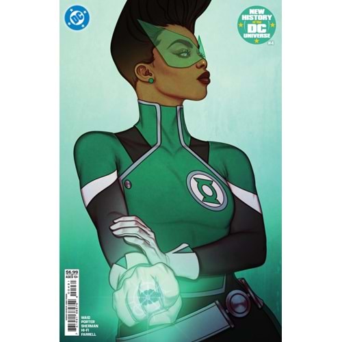 NEW HISTORY OF THE DC UNIVERSE #4 (OF 4) COVER C JENNY FRISON CARD STOCK VARIANT