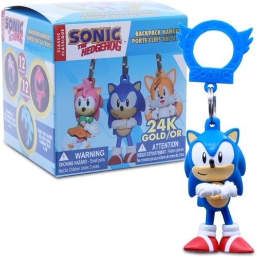 SONIC THE HEDGEHOG BACKPACK HANGERS