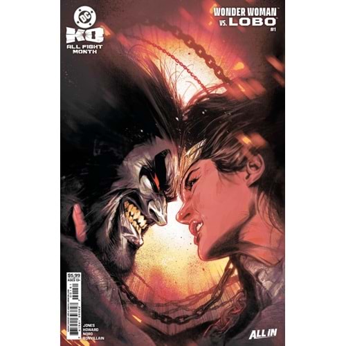 DC K.O. WONDER WOMAN VS LOBO #1 (ONE-SHOT) COVER C JOELLE JONES CARD STOCK VARIANT