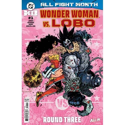 DC K.O. WONDER WOMAN VS LOBO #1 (ONE-SHOT) COVER A JORGE CORONA