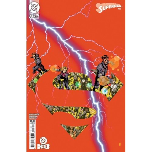 SUPERMAN (2023) # 33 COVER E JORGE FORNES CARD STOCK VARIANT (DC K.O.)