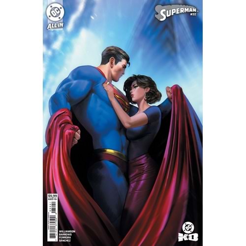SUPERMAN (2023) # 32 COVER E NOOBOVICH CARD STOCK VARIANT (DC K.O.)