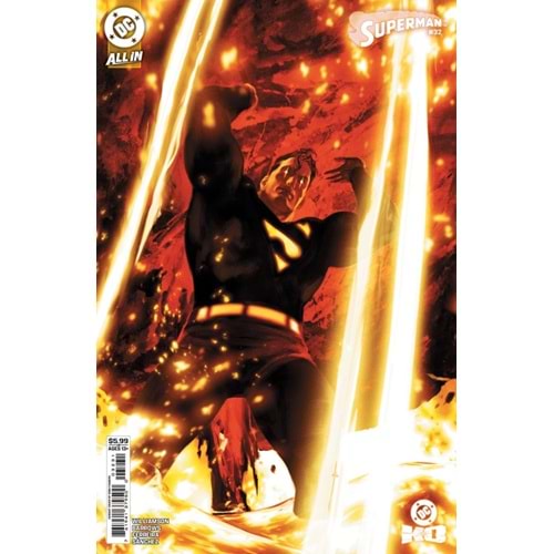 SUPERMAN (2023) # 32 COVER C SEBASTIAN FIUMARA CARD STOCK VARIANT (DC K.O.)