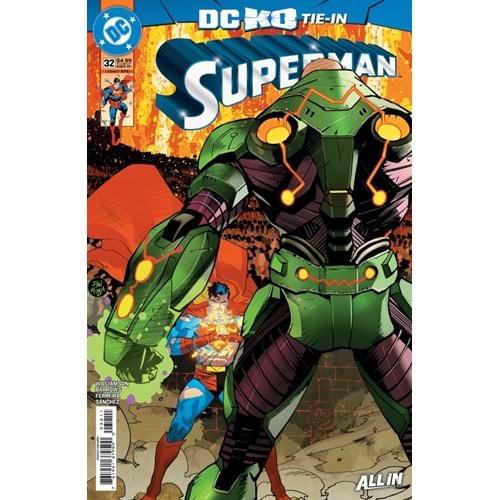 SUPERMAN (2023) # 32 COVER A DAN MORA (DC K.O.)