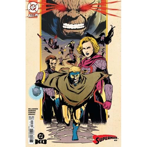SUPERMAN (2023) # 31 COVER E JORGE FORNES CARD STOCK VARIANT (DC K.O.)