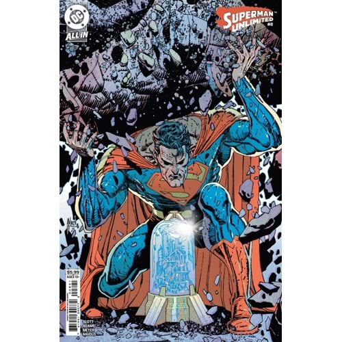SUPERMAN UNLIMITED #8 COVER B GUILLEM MARCH CARD STOCK VARIANT