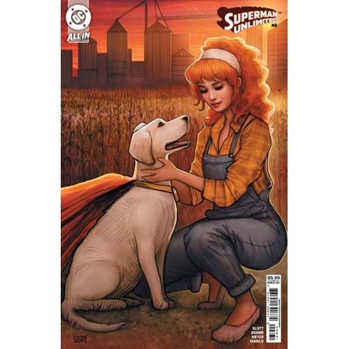 SUPERMAN UNLIMITED #8 COVER C NATHAN SZERDY CARD STOCK VARIANT