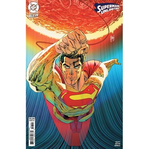 SUPERMAN UNLIMITED #7 COVER B GUILLEM MARCH CARD STOCK VARIANT