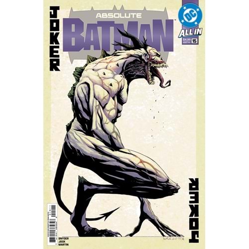 ABSOLUTE BATMAN # 15 COVER A NICK DRAGOTTA