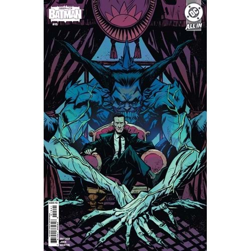 ABSOLUTE BATMAN # 15 COVER E 1:25 SANFORD GREENE CARD STOCK VARIANT