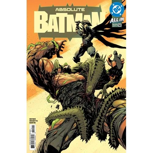 ABSOLUTE BATMAN # 14 COVER A NICK DRAGOTTA