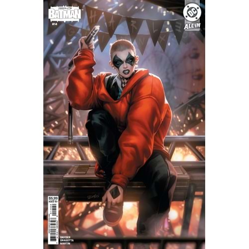 ABSOLUTE BATMAN # 14 COVER F DERRICK CHEW CARD STOCK VARIANT