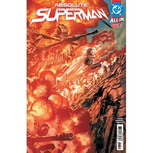 ABSOLUTE SUPERMAN # 13 COVER A RAFA SANDOVAL