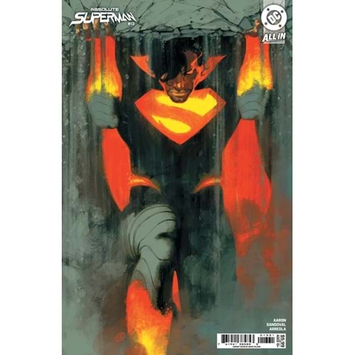 ABSOLUTE SUPERMAN # 13 COVER D DAVID TALASKI CARD STOCK VARIANT