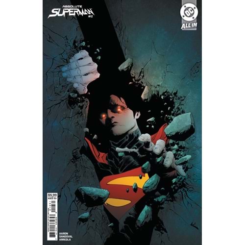 ABSOLUTE SUPERMAN # 12 COVER B JAE LEE CARD STOCK VARIANT