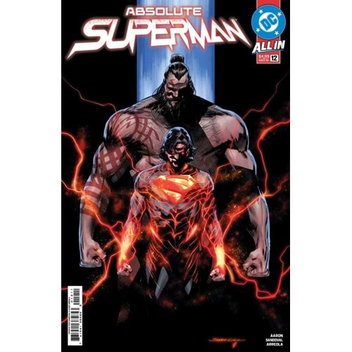 ABSOLUTE SUPERMAN # 12 COVER A RAFA SANDOVAL