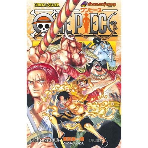 ONE PIECE CİLT 59 PORTGAS D ACEIN ÖLÜMÜ