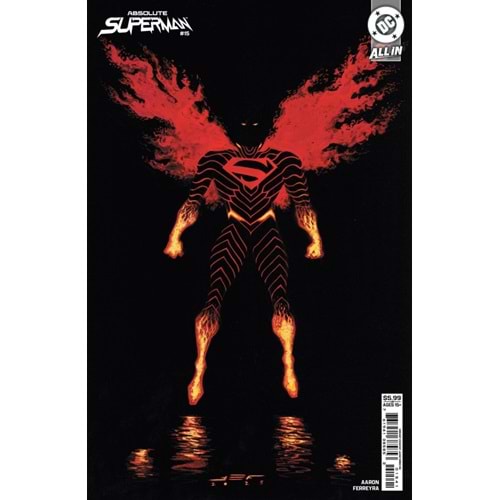 ABSOLUTE SUPERMAN # 15 COVER D JUAN FERREYRA CARD STOCK VARIANT