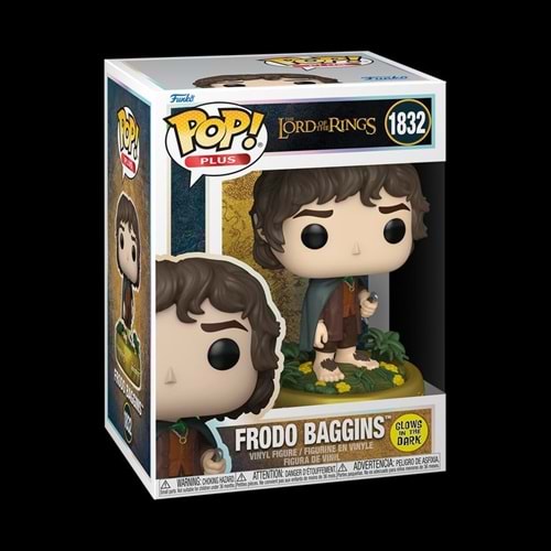 FUNKO POP PLUS LORD OF THE RINGS FRODO BAGGINS GLOW IN THE DARK 1832