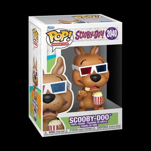 FUNKO POP ANIMATION SCOOBY-DOO WITH 3D GLASSSES 2040