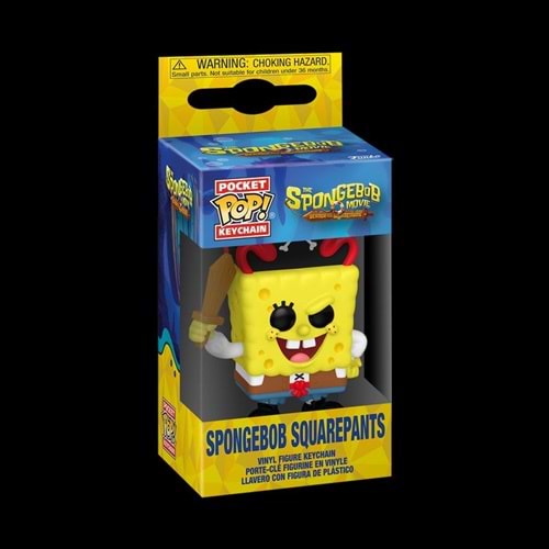FUNKO POP SPONGEBOB SQUAREPANTS PIRATE KEYCHAIN