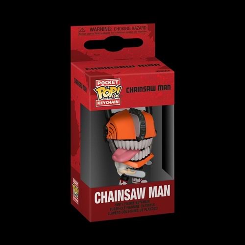 FUNKO POP CHAINSAW MAN KEYCHAIN