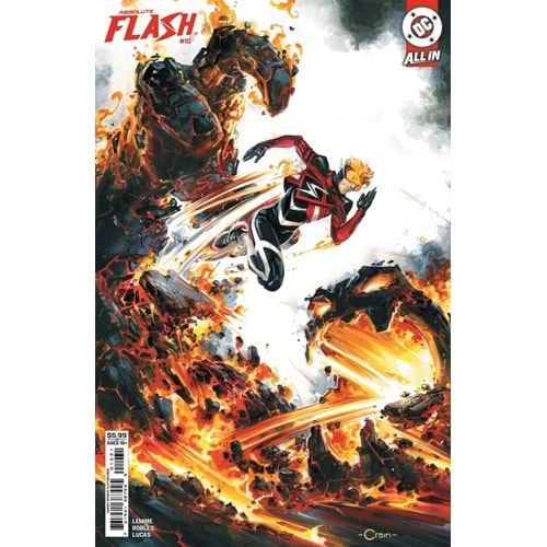 ABSOLUTE FLASH #10 COVER C CLAYTON CRAIN CARD STOCK VARIANT