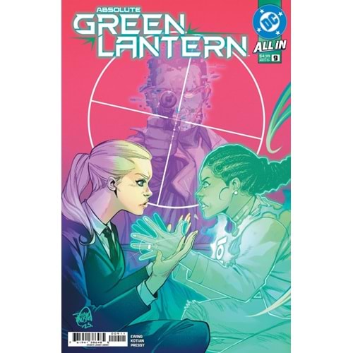 ABSOLUTE GREEN LANTERN #9 COVER A JAHNOY LINDSAY