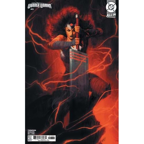 ABSOLUTE WONDER WOMAN # 13 COVER C DAVID TALASKI CARD STOCK VARIANT