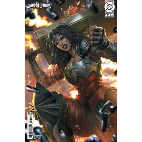 ABSOLUTE WONDER WOMAN # 15 COVER B DERRICK CHEW CARD STOCK VARIANT