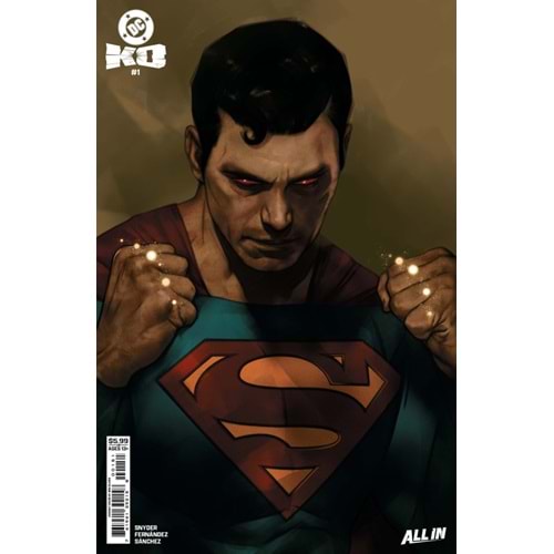 DC K.O. #1 (OF 5) COVER G BEN OLIVER FACE-OFF CARD STOCK VARIANT