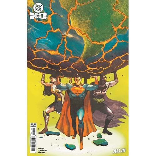 DC K.O. #1 (OF 5) COVER F MIKE DEL MUNDO CARD STOCK VARIANT