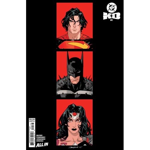 DC K.O. #1 (OF 5) SECOND PRINTING COVER B DAN MORA VARIANT