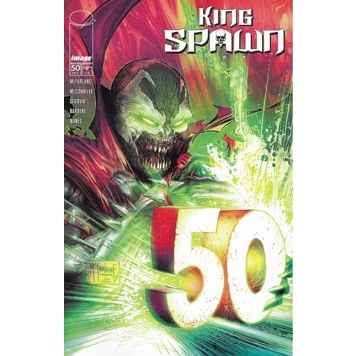 KING SPAWN # 50 COVER A TODD MCFARLANE