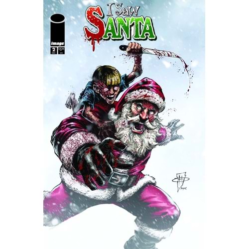 I SAW SANTA A SPAWN UNIVERSE CHRISTMAS STORY #2 (OF 2) COVER C DANIEL HENRIQUES VARIANT