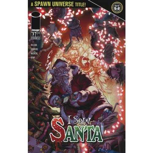 I SAW SANTA A SPAWN UNIVERSE CHRISTMAS STORY #2 (OF 2) COVER A BRETT BOOTH