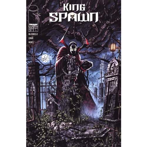 KING SPAWN # 51 COVER A DANNY EARLS