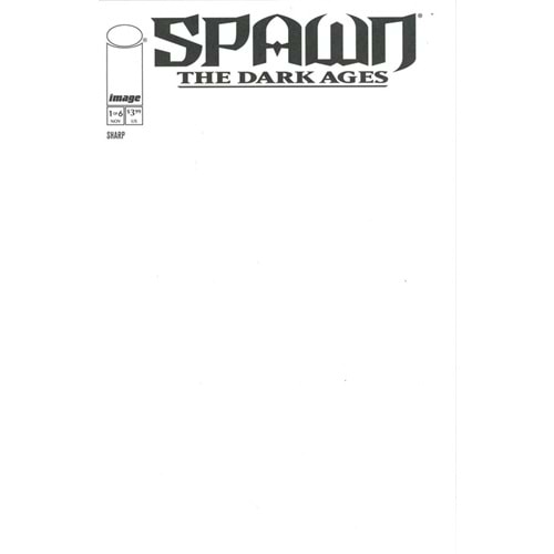 SPAWN THE DARK AGES #1 (OF 6) COVER B BLANK SKETCH VARIANT
