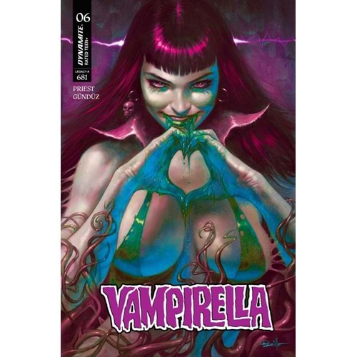 VAMPIRELLA (2025) #6 COVER O LUCIO PARRILLO ULTRAVIOLET FOC BONUS VARIANT