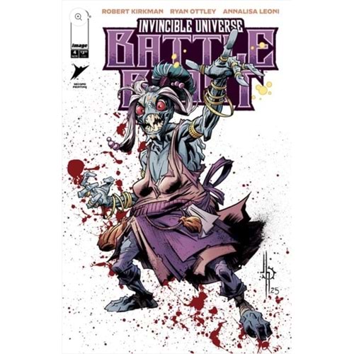 INVINCIBLE UNIVERSE BATTLE BEAST # 4 SECOND PRINTING COVER A JASON HOWARD