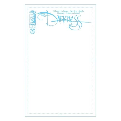 DARKNESS (2025) #1 COVER D BLANK SKETCH VARIANT