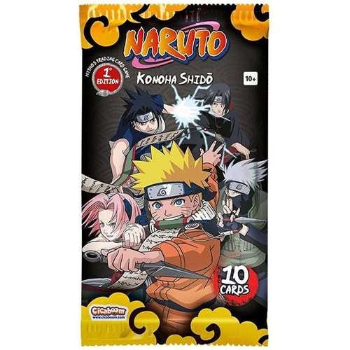 NARUTO TRADING CARD GAME KONOHA SHIDO BOOSTER PACK