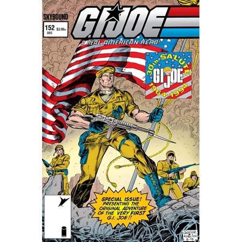 GI JOE A REAL AMERICAN HERO #152 HAMA FILES EDITION COVER A PHIL GOSIER & SCOTT KOBLISH & CHI