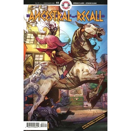 ANCESTRAL RECALL #3 (OF 5) COVER A ATAGUN ILHAN