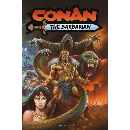 CONAN THE BARBARIAN (2023) # 25 COVER A ALEX HORLEY WRAPAROUND