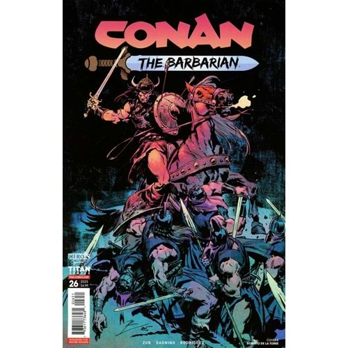 CONAN THE BARBARIAN (2023) # 26 COVER E ROBERTO DE LA TORRE VARIANT