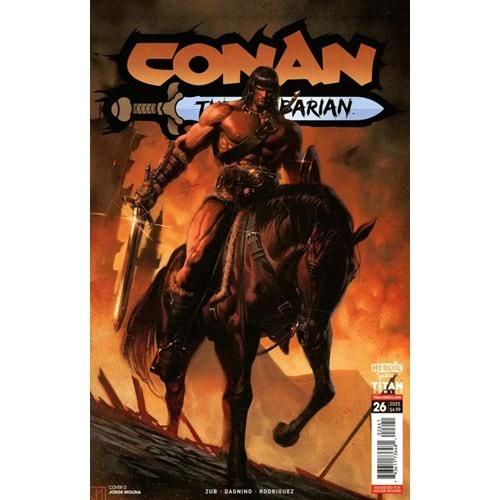 CONAN THE BARBARIAN (2023) # 26 COVER D JORGE MOLINA VARIANT