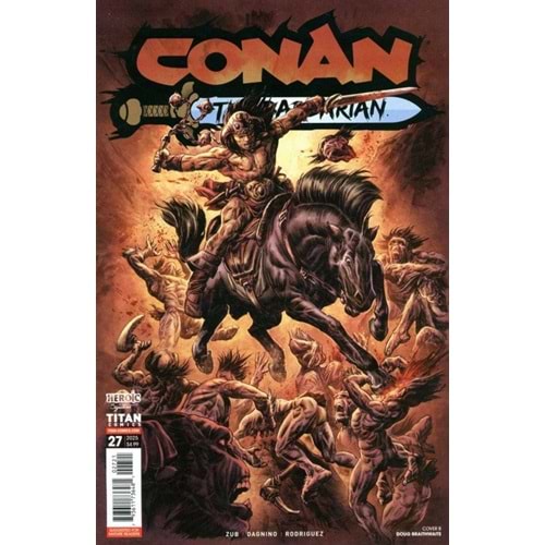 CONAN THE BARBARIAN (2023) # 27 COVER B DOUG BRAITHWAITE VARIANT