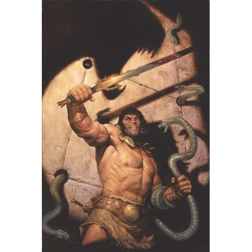 CONAN THE BARBARIAN SCOURGE OF THE SERPENT #2 (OF 4) COVER F EM GIST VIRGIN VARIANT